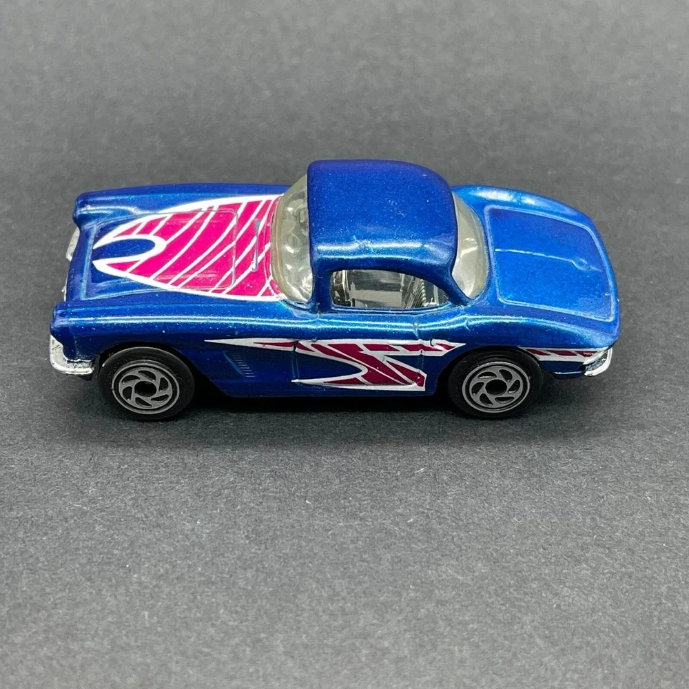 Matchbox Superfast 1962 '62 Chevrolet Chevy‎ Corvette Coupe Blue Diecast 1/58